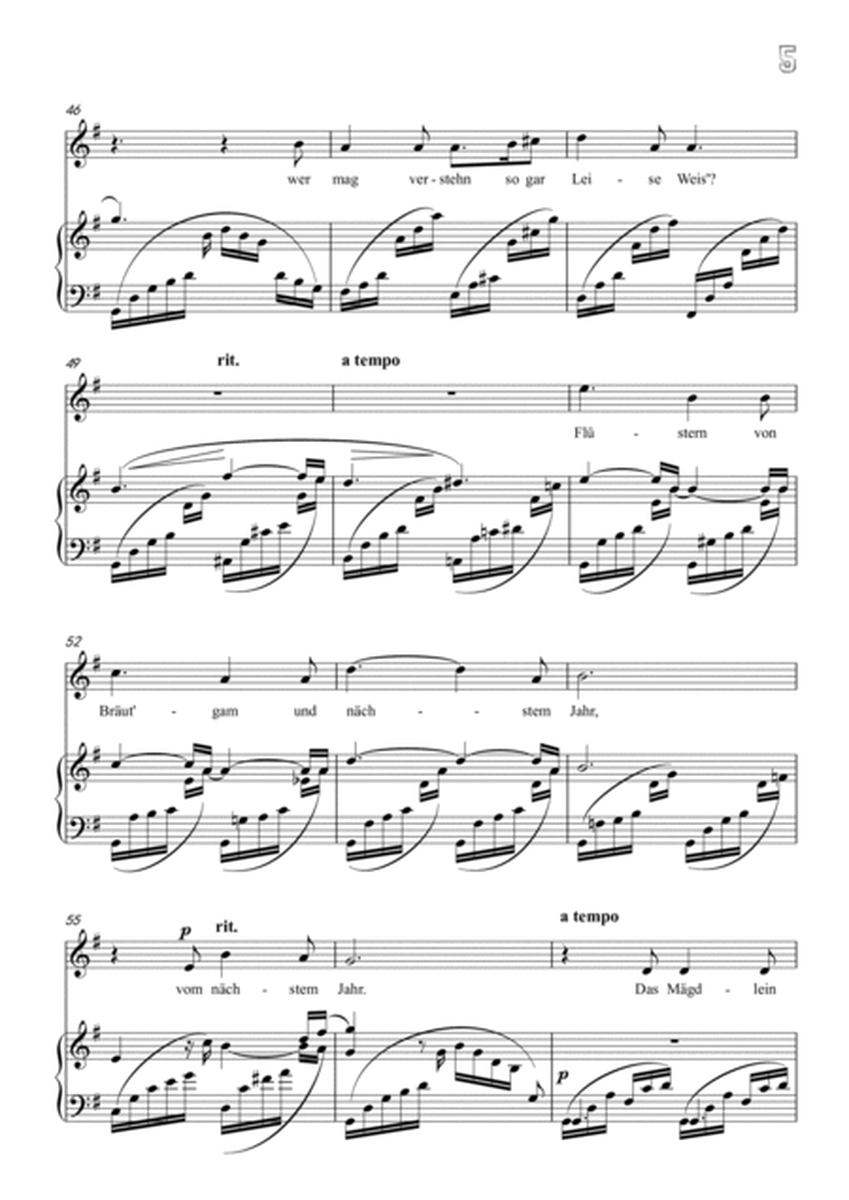 Schumann-Der Nussbaum in G Major
