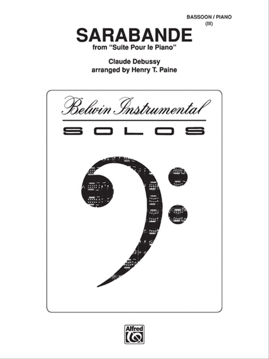 Sarabande (from Suite pour le Piano) Small Ensemble scores gallery preview page 1