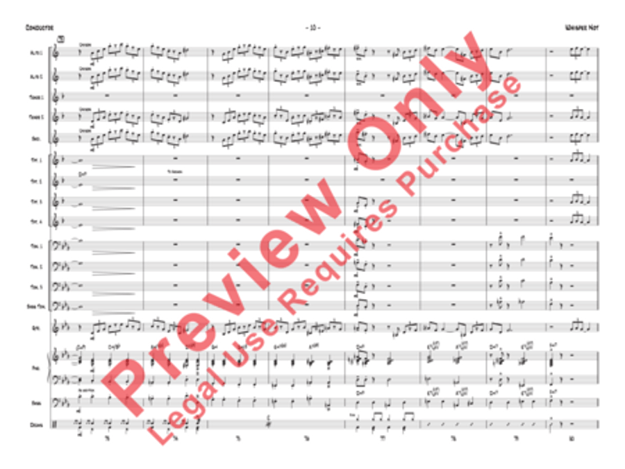Whisper Not Jazz Ensemble scores gallery preview page 14