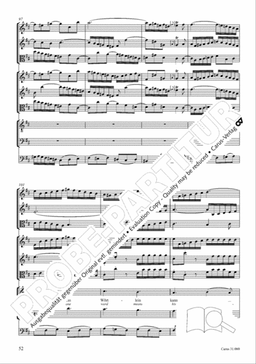 A mighty fortress is our God (Ein feste Burg ist unser Gott) 4-Part scores gallery preview page 53