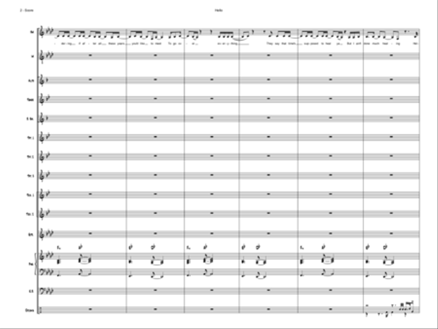 Hello Hello Jazz Ensemble scores gallery preview page 2