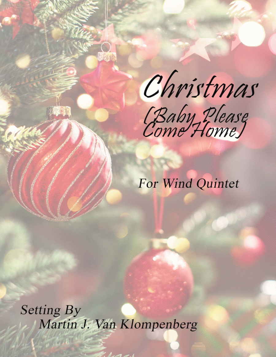Christmas (baby Please Come Home) Woodwind Quintet scores gallery preview page 1