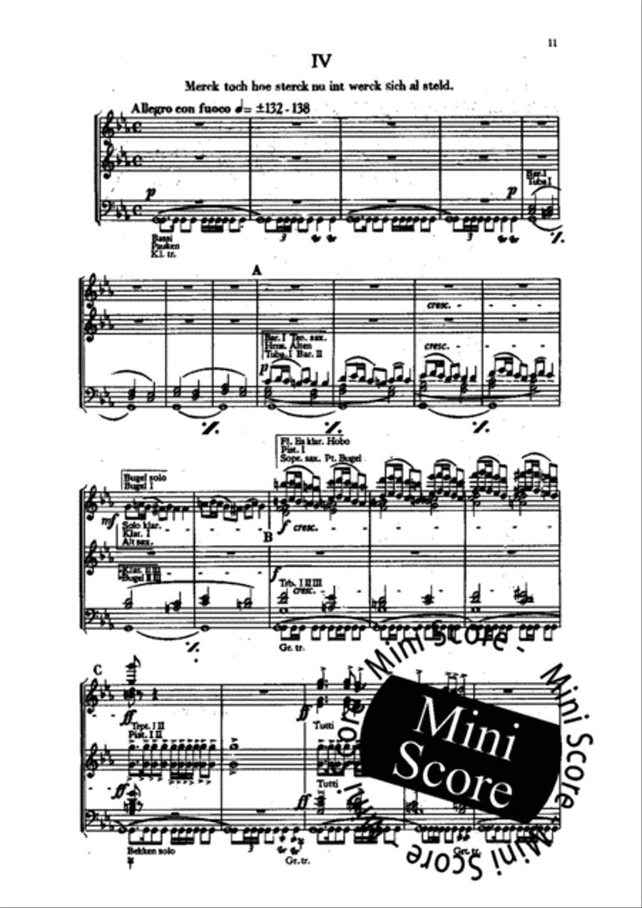 Valerius Suite Concert Band scores gallery preview page 13
