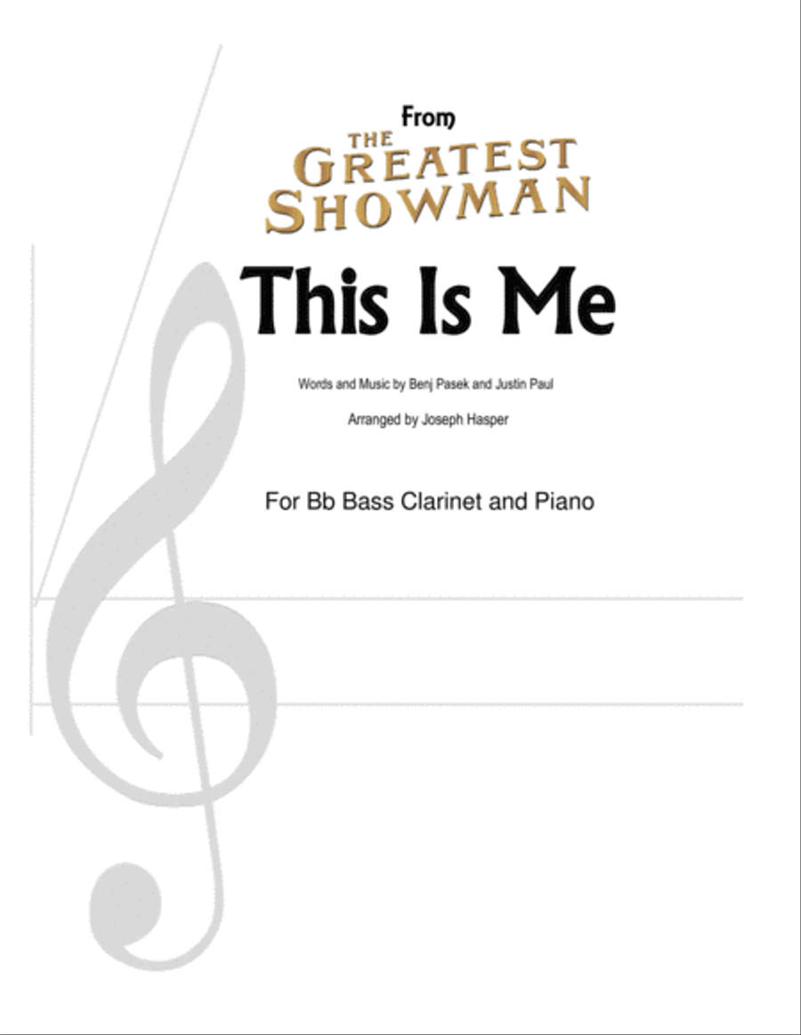 This Is Me Small Ensemble scores gallery preview page 1