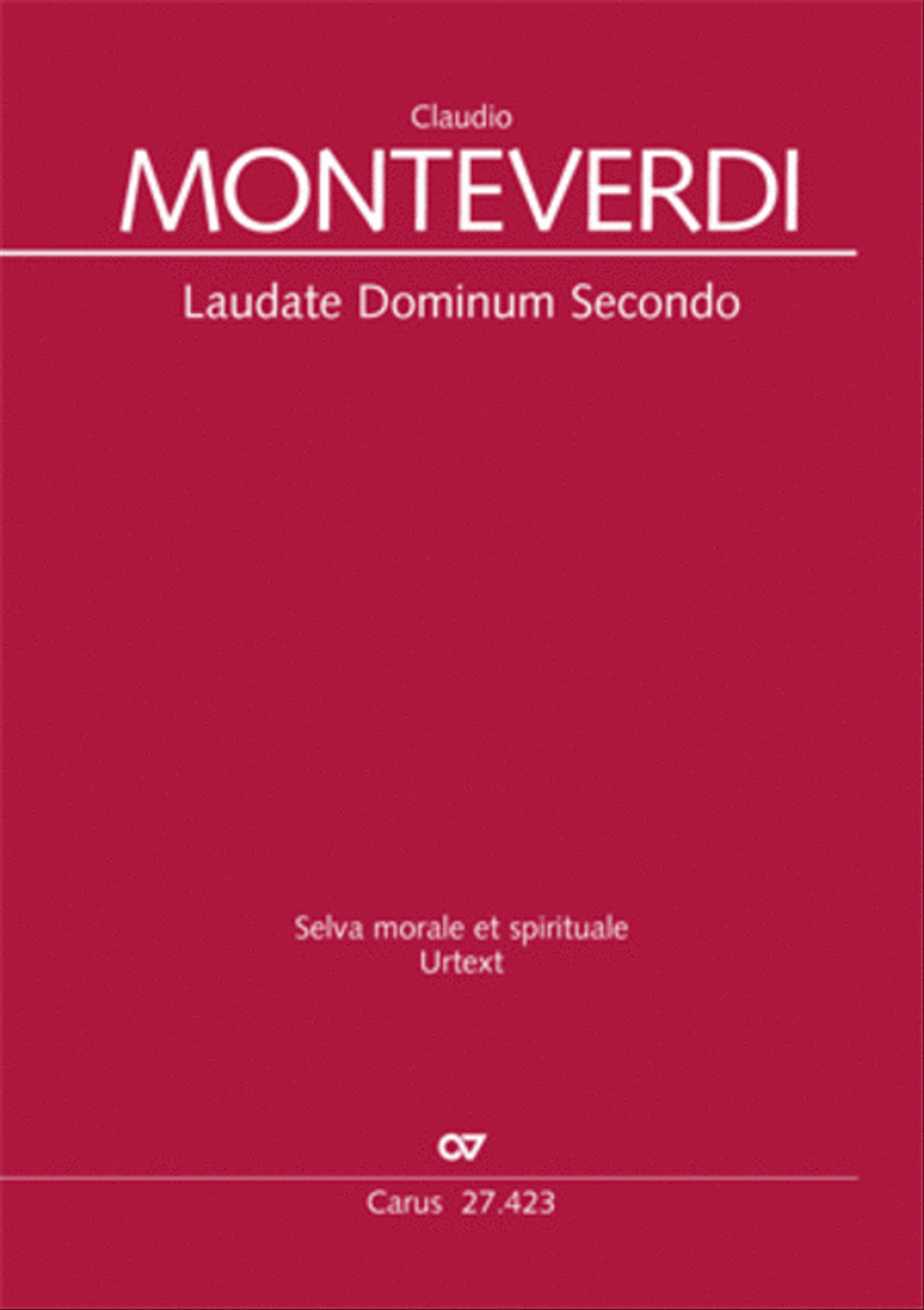 Laudate Dominum Secondo 4-Part scores gallery preview page 1