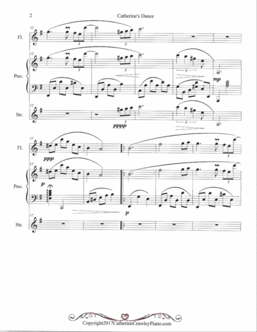 Catherine's Dance Catherine's Dance Chamber Orchestra scores gallery preview page 2