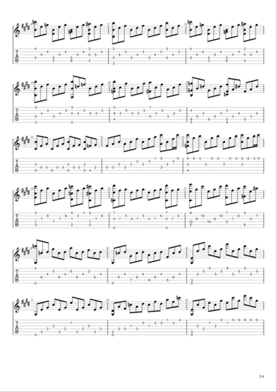Moonlight sonata fingerstyle sale