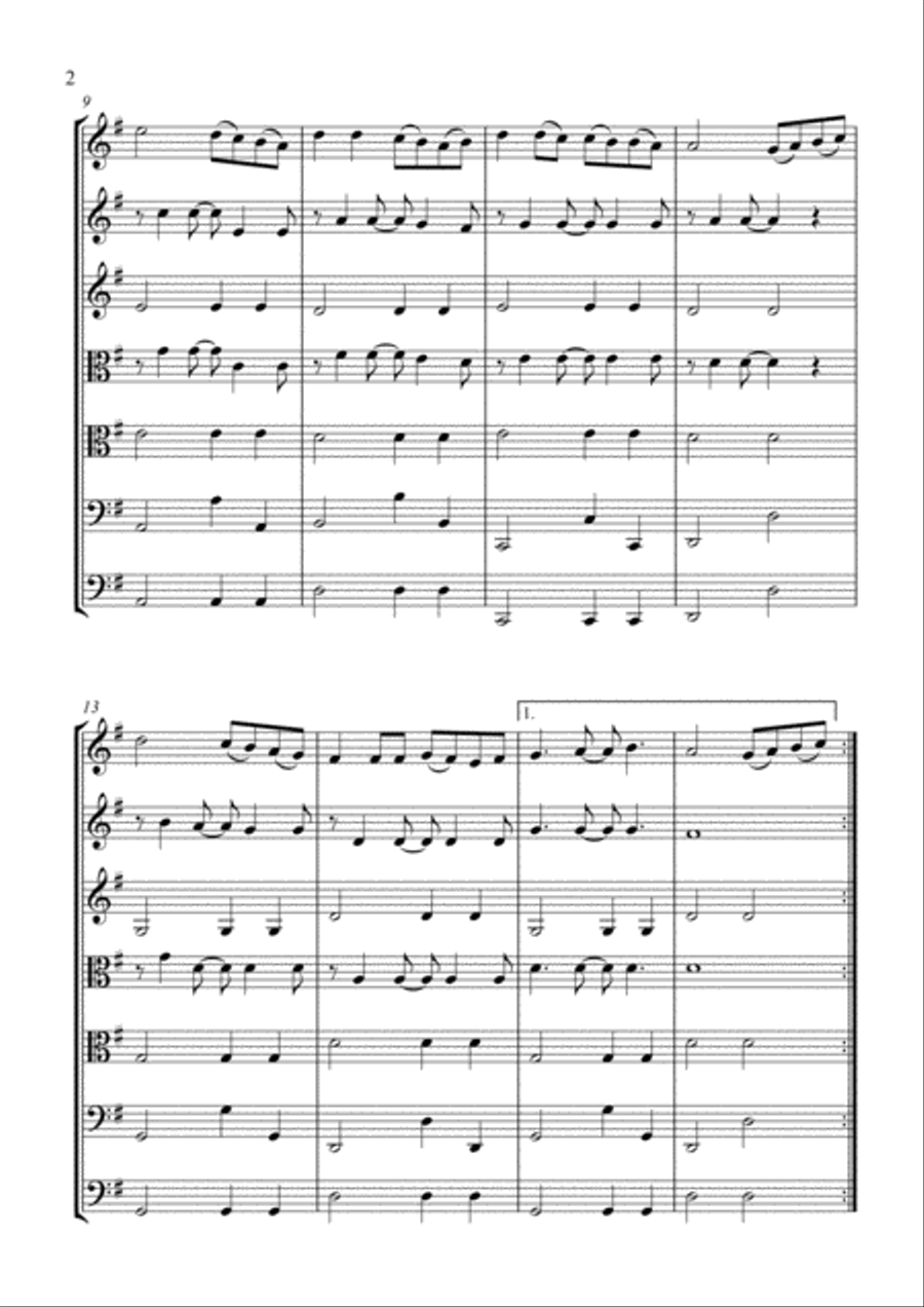 A Groovy Kind Of Love String Quartet scores gallery preview page 2