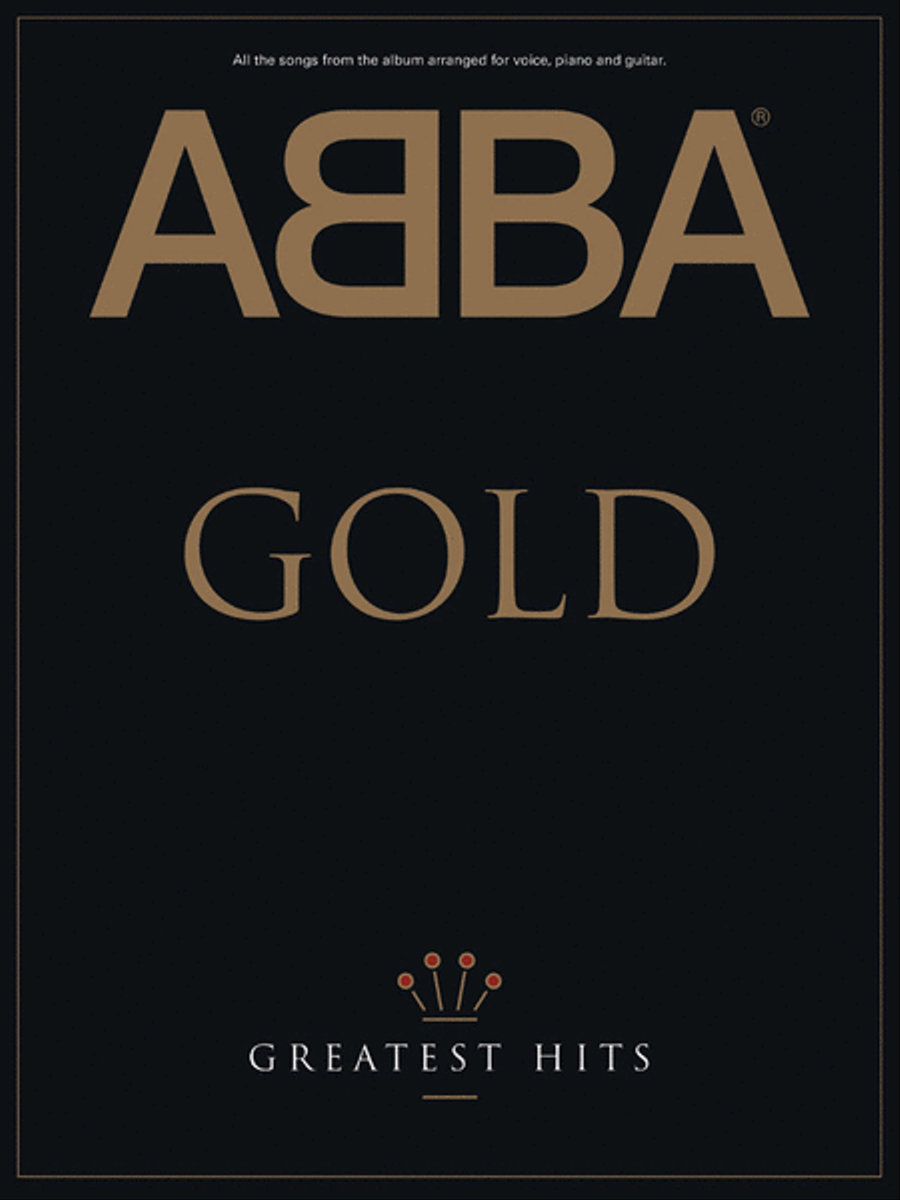 ABBA Gold Piano, Vocal, Guitar scores gallery preview page 1