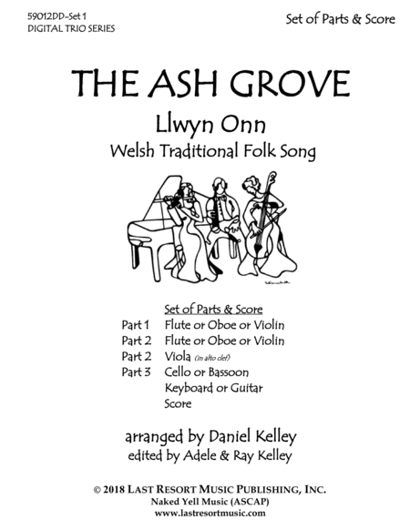 The Ash Grove for String Trio image number null
