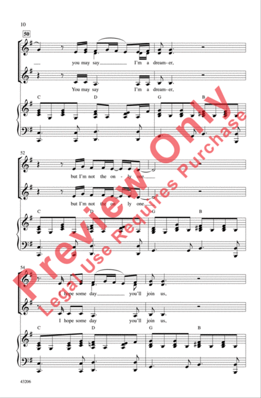 Imagine Imagine Women's Choir scores gallery preview page 10