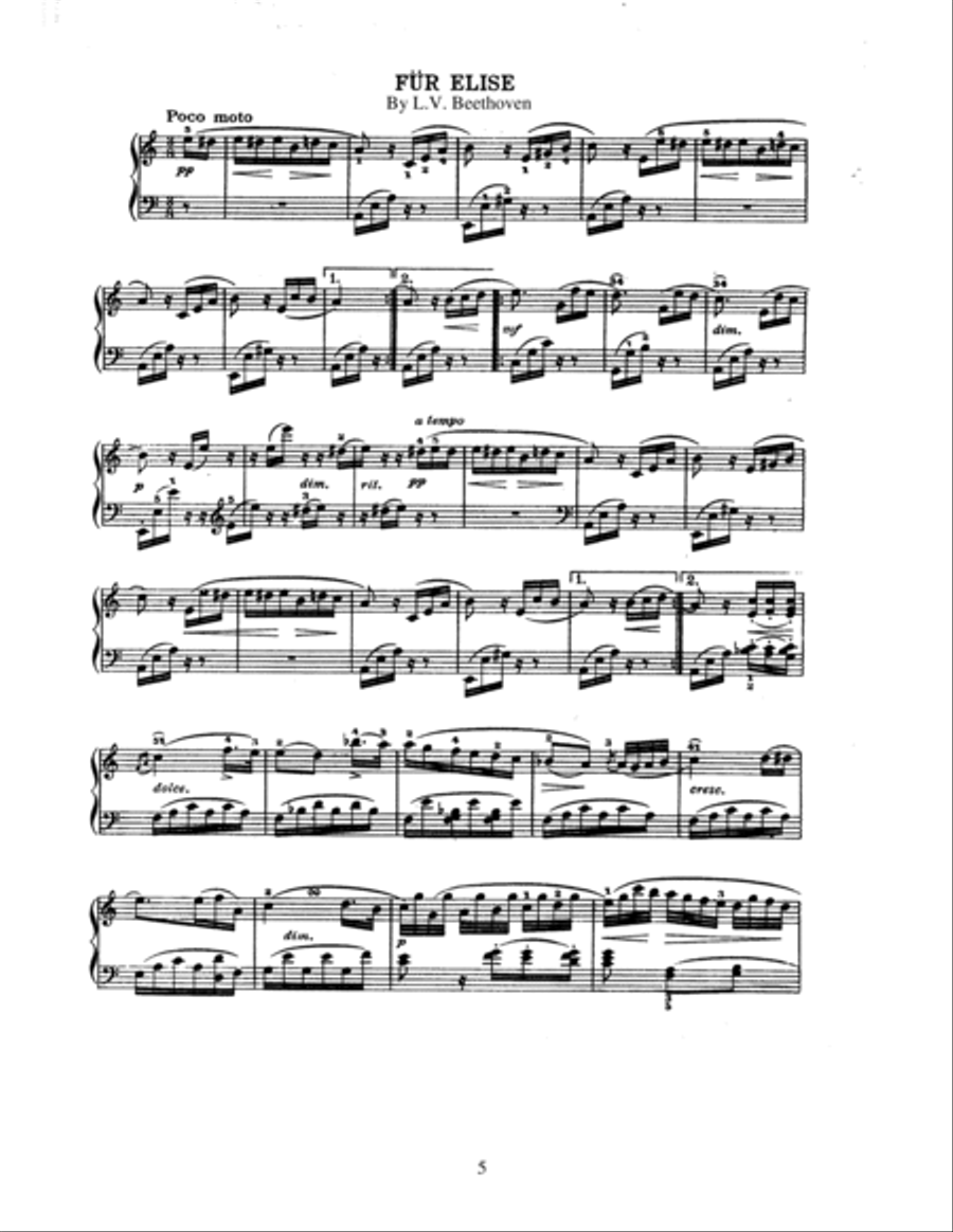 A Well-Tempered Reader Vol. 1: Int. to Adv. Piano Method scores gallery preview page 6
