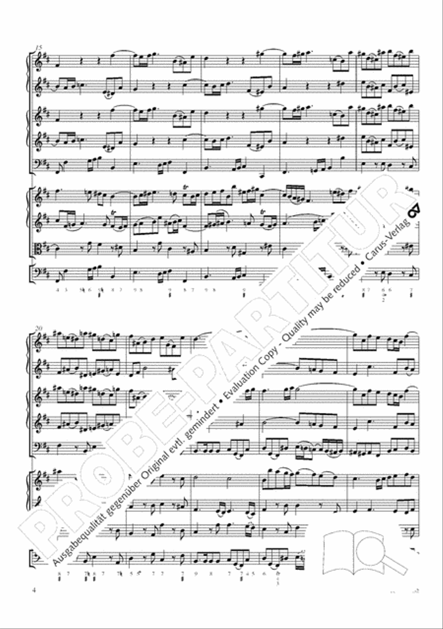 B Minor Mass, BWV 232 (Messe in h-Moll) SSATB scores gallery preview page 15