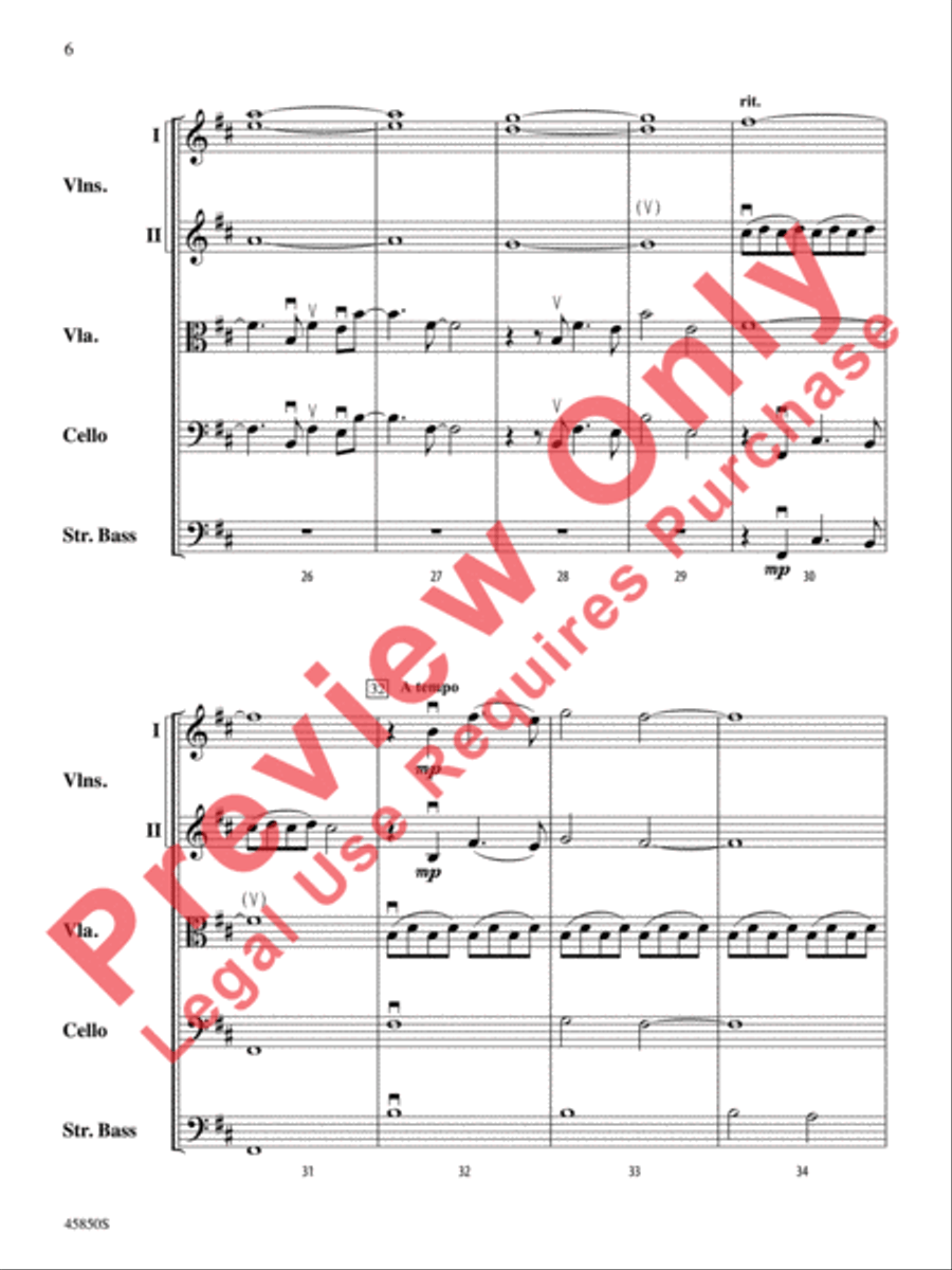 A Danny Elfman Spooktacular String Orchestra scores gallery preview page 7