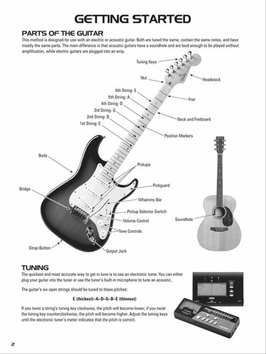 Hal Leonard Guitar Tab Method Guitar Tablature scores gallery preview page 4