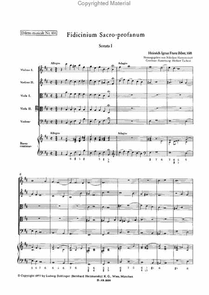 Sonata I h-moll / Sonata II F-Dur Piano and Keyboard - Sheet Music