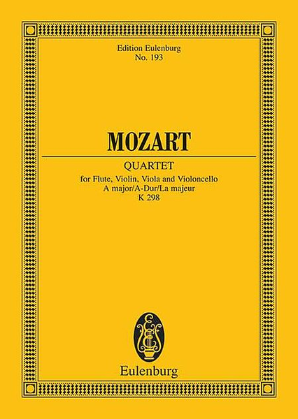 Quartet in A Major, K. 298