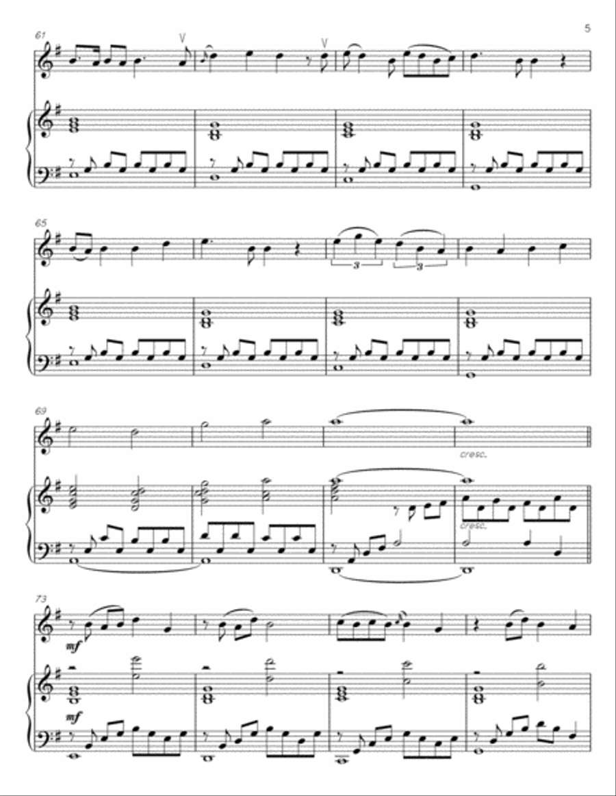Lost Boy Violin Solo scores gallery preview page 5