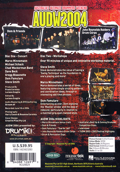 Australia's Ultimate Drummers Weekend - AUDW2004