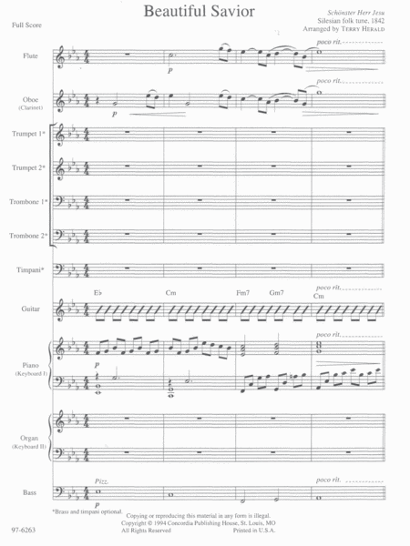 Hymn Arrangements for Instrumental Ensembles