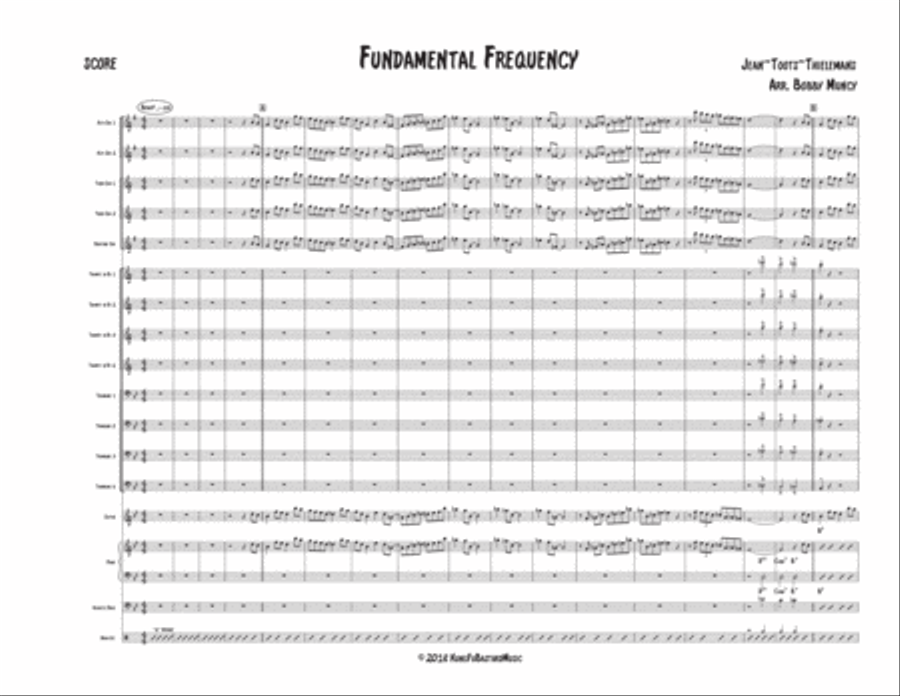 Fundamental Frequency Small Ensemble scores gallery preview page 1