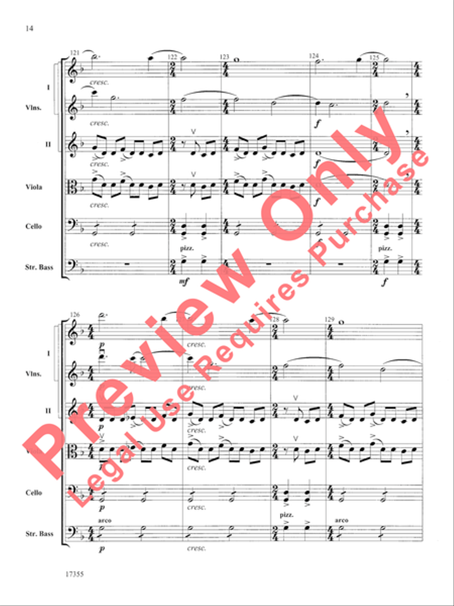 Mantras Mantras String Orchestra scores gallery preview page 15