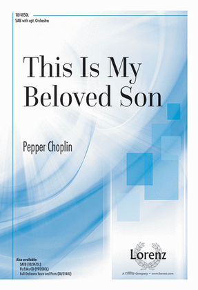 Book cover for This Is My Beloved Son