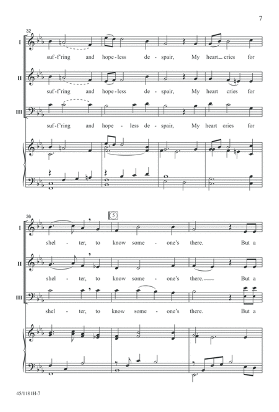 Contemporary Choral Classics 3-Part scores gallery preview page 7