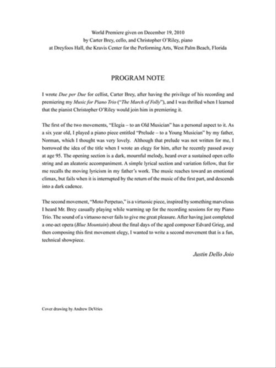 Due Per Due Piano Accompaniment - Sheet Music page 4