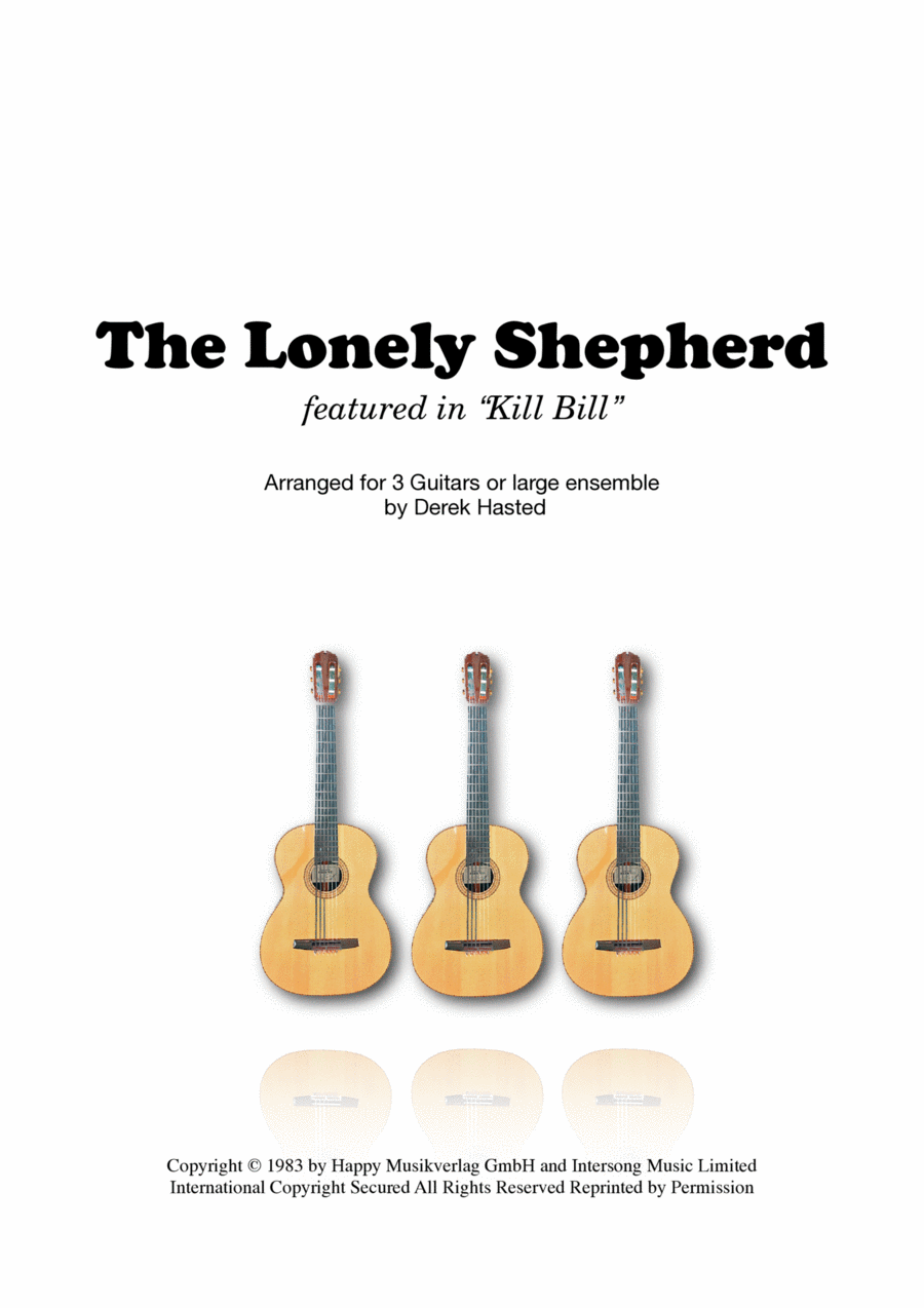 The Lonely Shepherd Guitar Ensemble scores gallery preview page 1