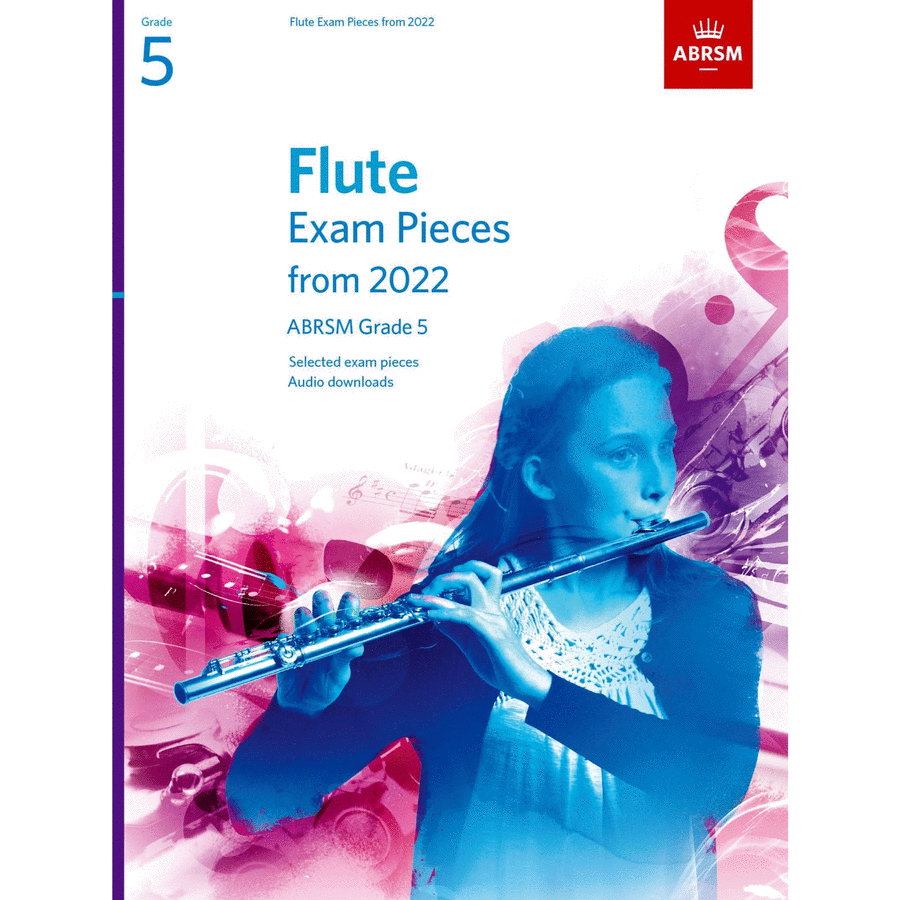 Book cover for Flute Exam Pieces from 2022, ABRSM Grade 5