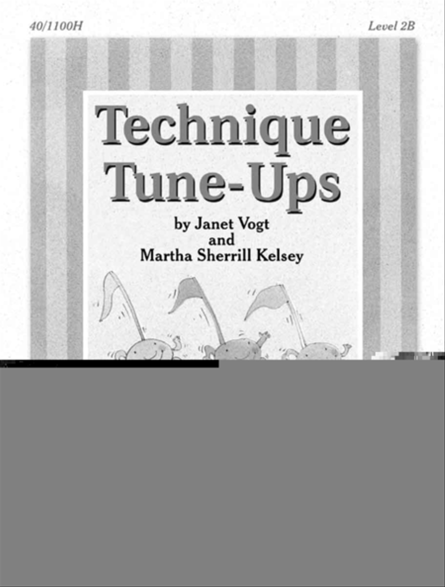 Technique Tune-Ups - Book 5 Piano Method scores gallery preview page 1