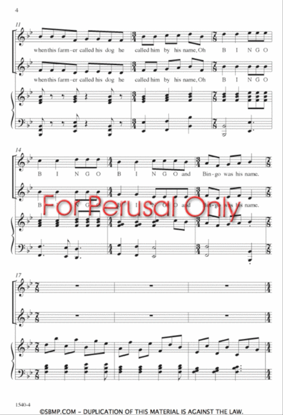 KidSong - SA Octavo SA scores gallery preview page 3