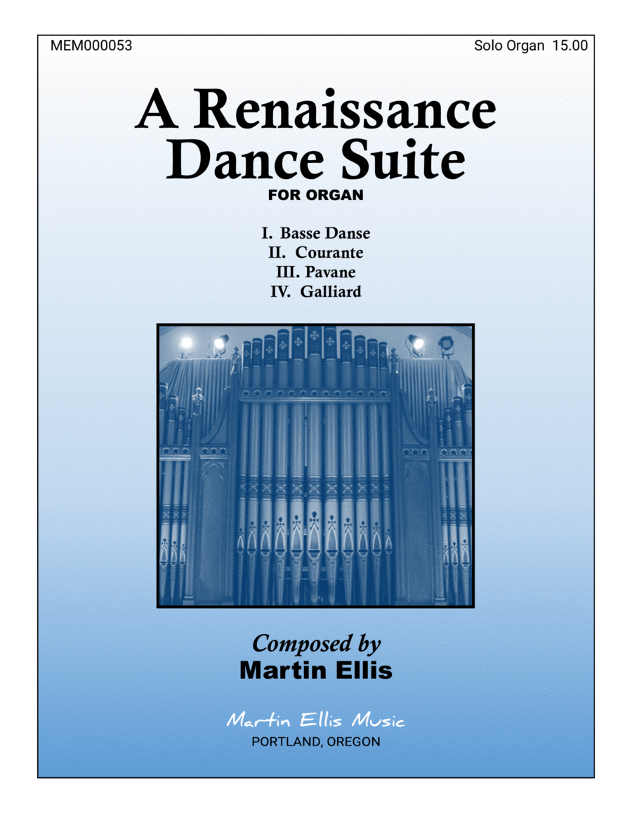A Renaissance Dance Suite for Organ image number null