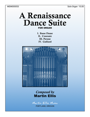 Book cover for A Renaissance Dance Suite for Organ