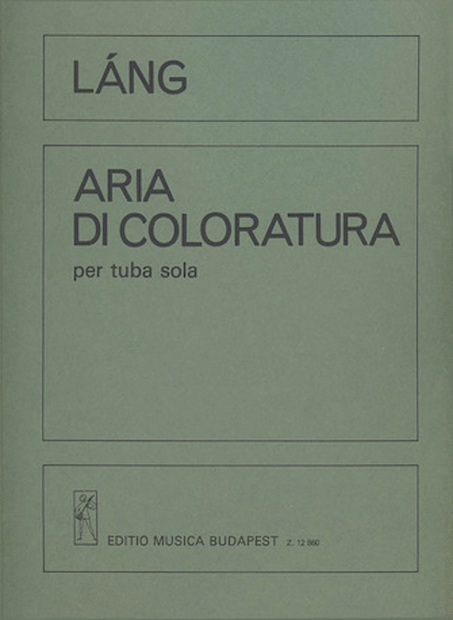 Aria Di Coloratura