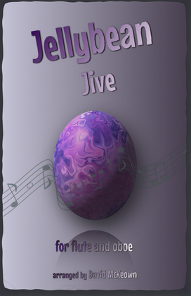 Book cover for The Jellybean Jive for Flute and Oboe Duet