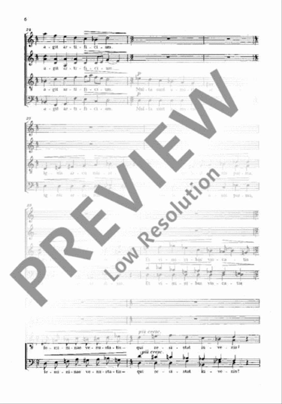 Tres Laudes 4-Part scores gallery preview page 5