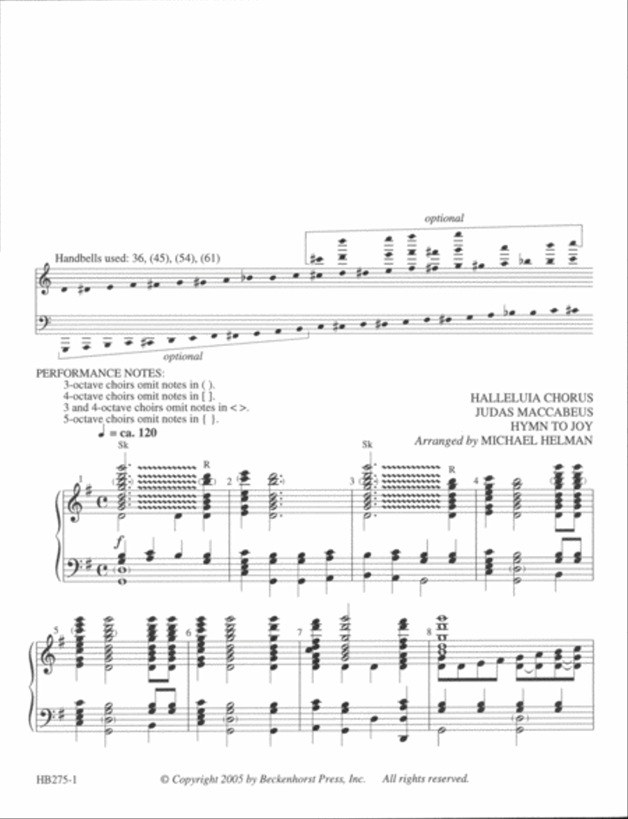 Classical Easter - 3-6 octaves 5-Octaves scores gallery preview page 2