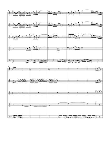Concerto, RV 551 (arrangement for 5 recorders (AAAAB))