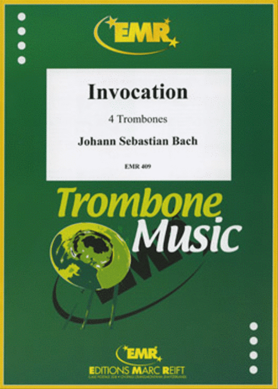 Invocation Trombone Quartet scores gallery preview page 1