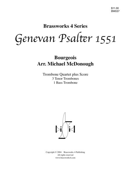 Genevan Psalter 1551