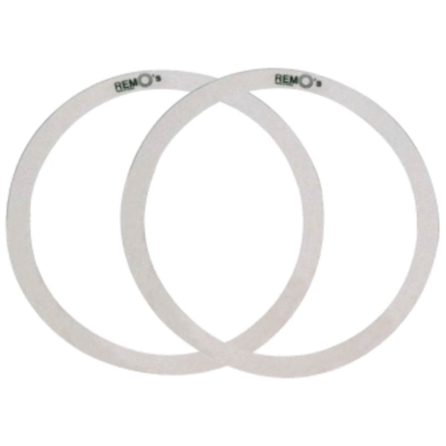 Rem-o Ring, 12“ Diameter, 1” Wide (2 Pcs), 10-mil Hazy Film, Packaged With Header Card