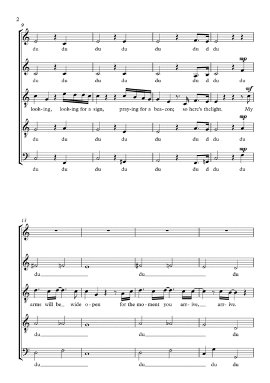 The Lighthouse Keeper The Lighthouse Keeper 4-Part scores gallery preview page 2