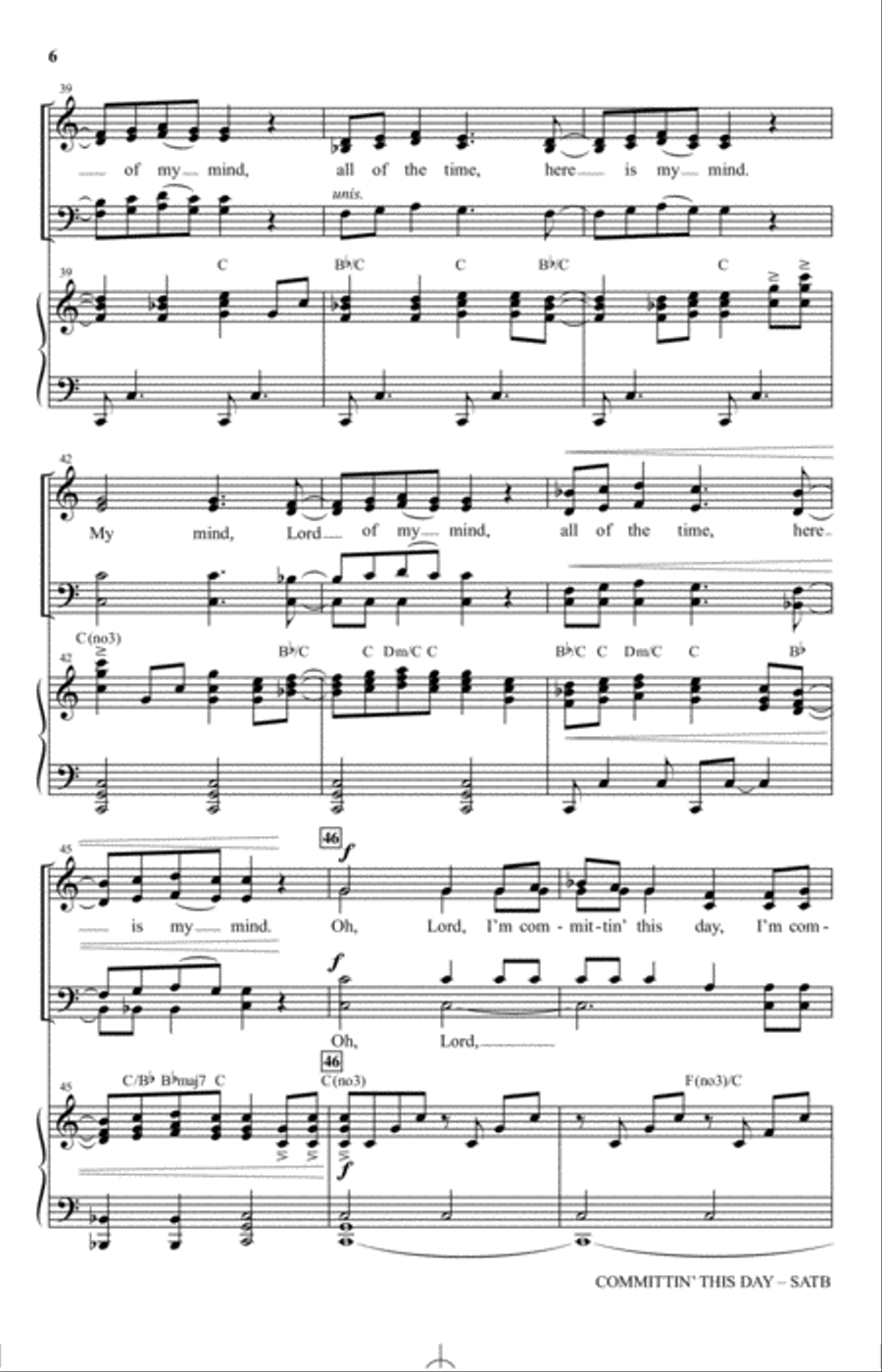 Committin' This Day 4-Part scores gallery preview page 5