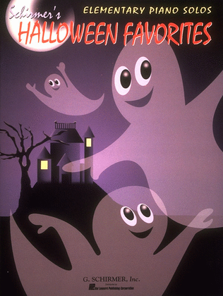 Book cover for Schirmer's Halloween Favorites