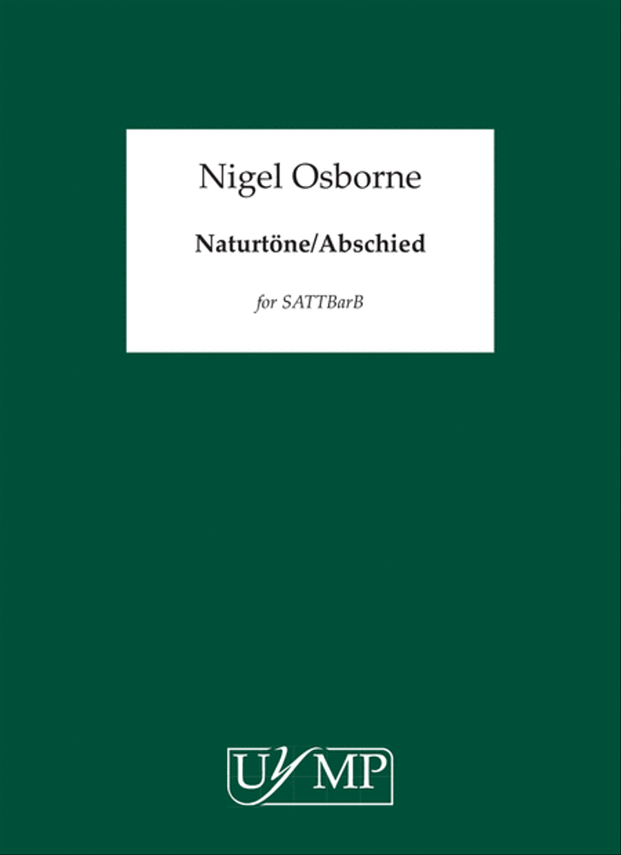 Naturtöne/Abschied SATBarB scores gallery preview page 1