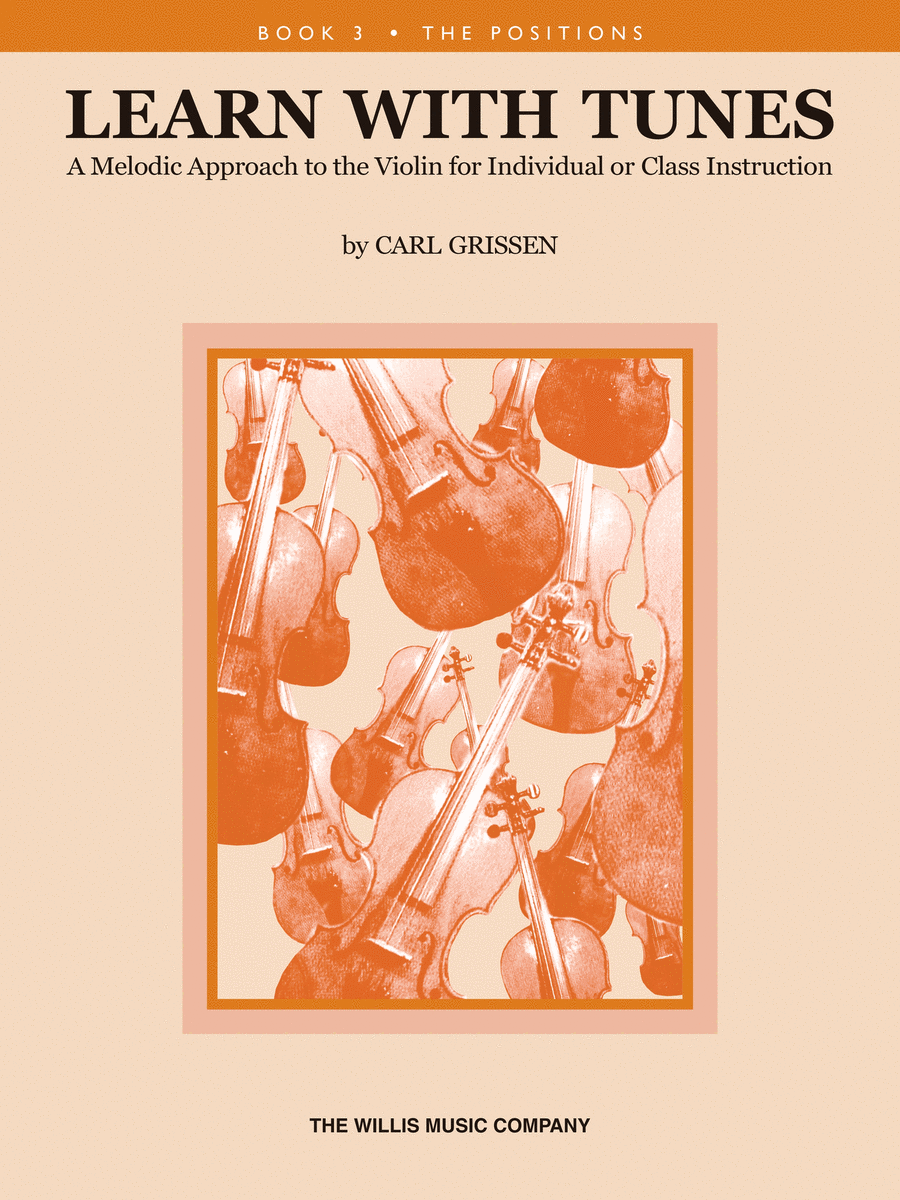 Learn with Tunes Bk 3 (The Positions) Violin Solo scores gallery preview page 1