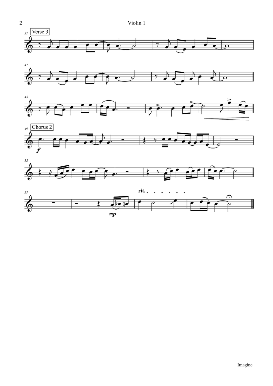 Imagine String Quartet scores gallery preview page 4