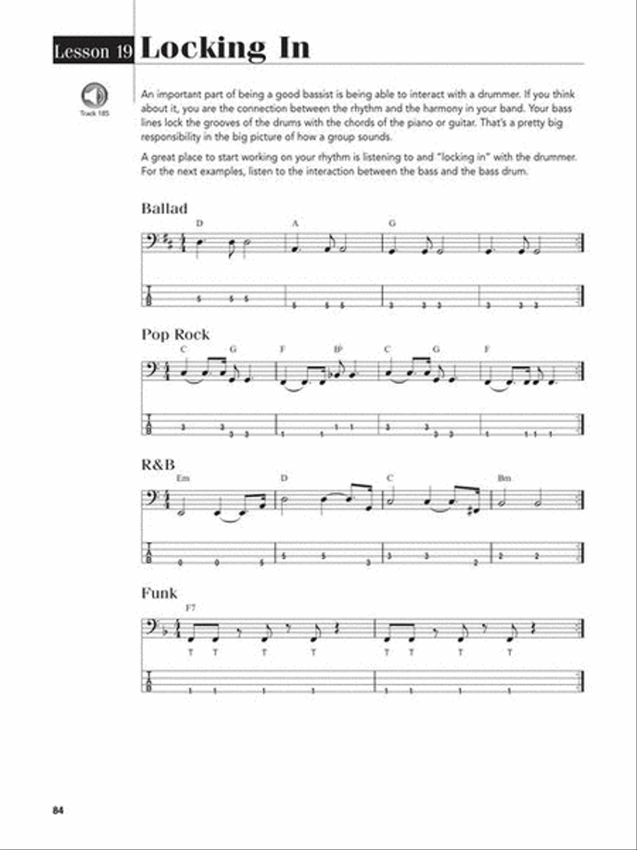 Play Bass Today! All-in-One Beginner's Pack Bass Guitar scores gallery preview page 6
